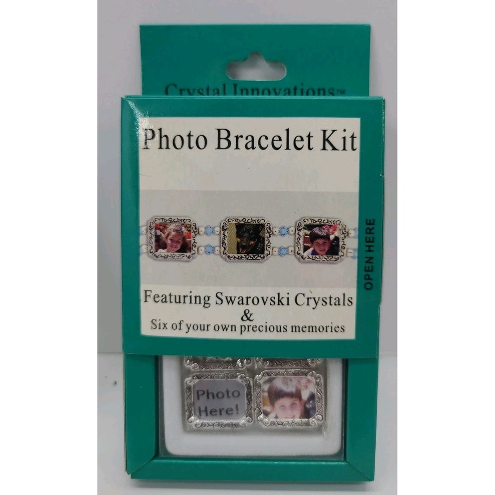 Crystal Innovations‎ Photo Bracelet Kit Featuring Swarvski Crystals DIY